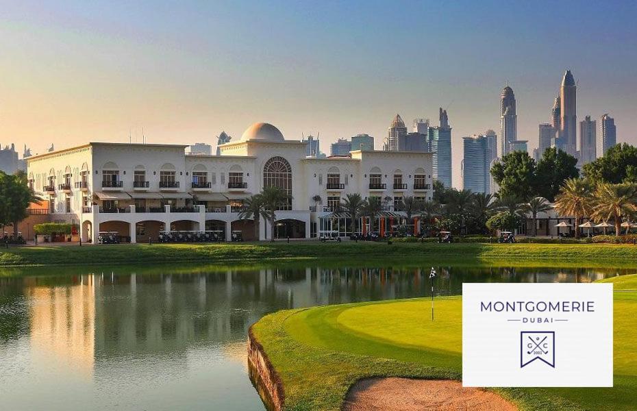 Marina View With Pool, Gym, Tennis Court, 5 Mins To Beach Dubai Exterior foto